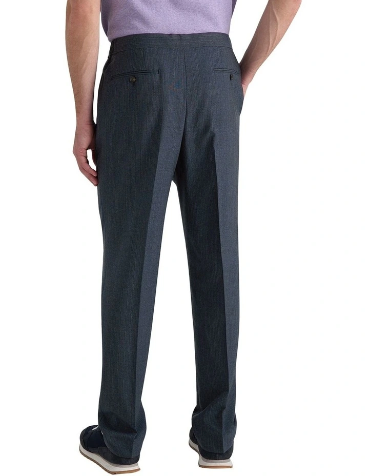 Brazza Drawstring Trouser In Navy image 2