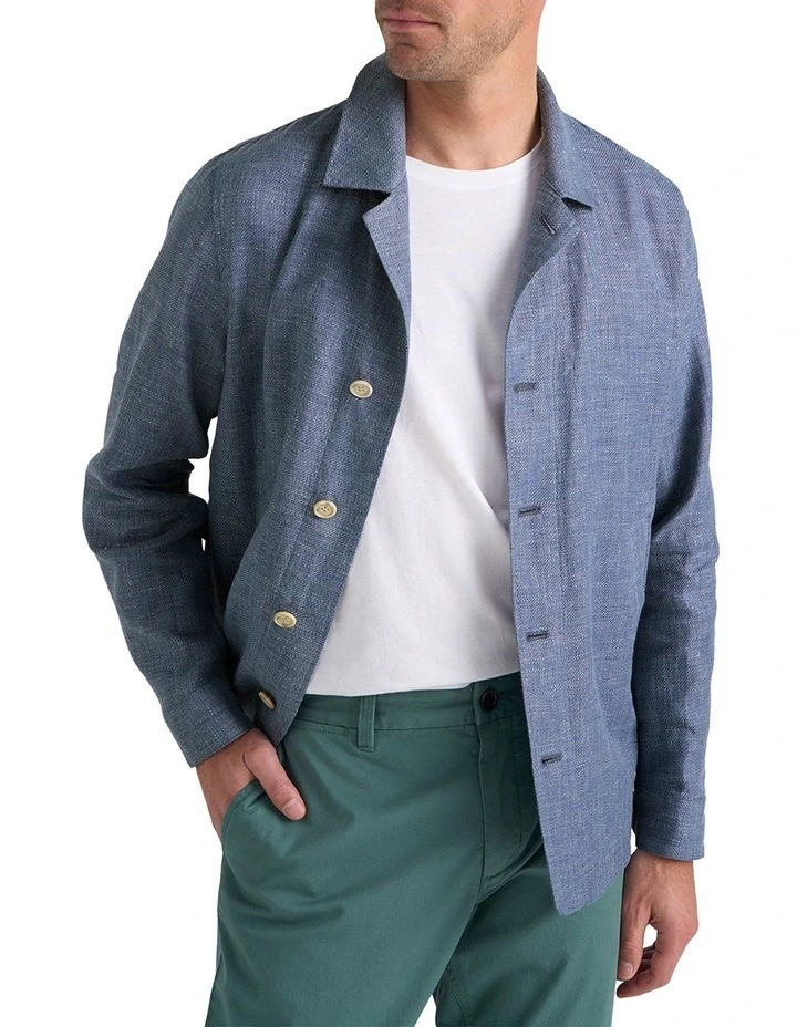 Hutson Worker Jacket in Blue image 1