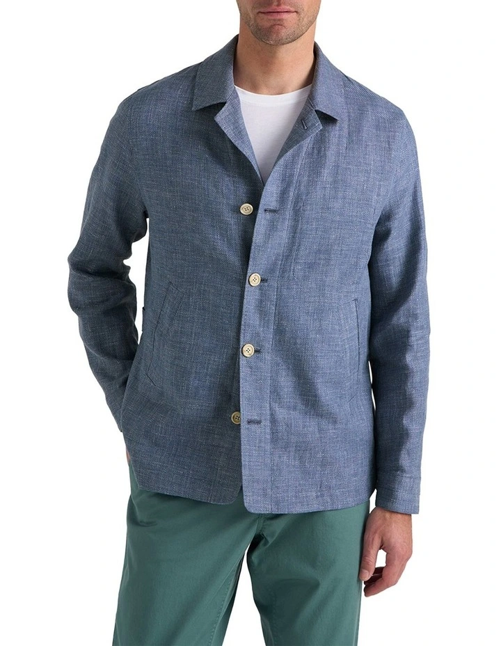 Hutson Worker Jacket in Blue image 2