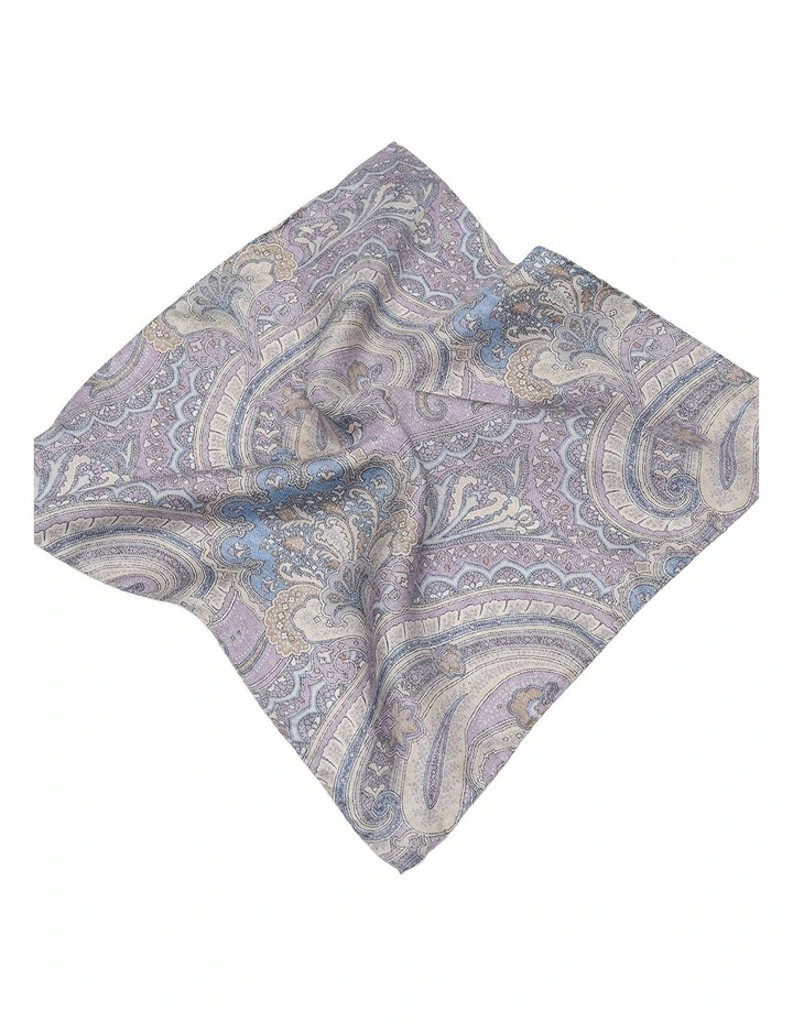 Ruscio Pocket Square in Lilac image 3