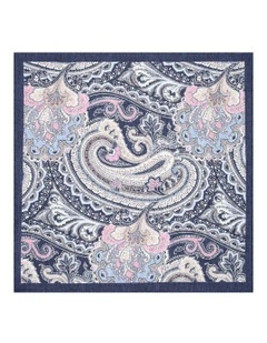 Ruscio Pocket Square in Navy