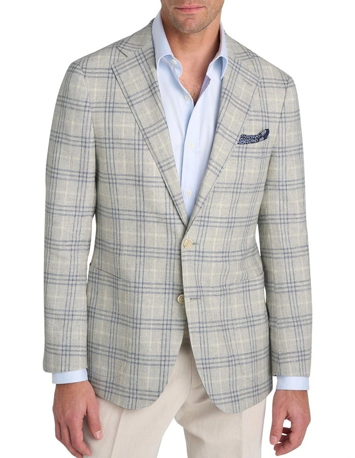 Scarpelli Jacket in Natural Navy image 1