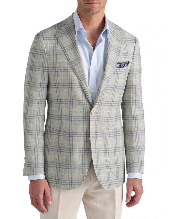 Scarpelli Jacket in Natural Navy image 4