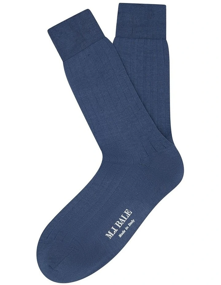 Vesto Sock In Dusty Blue image 1