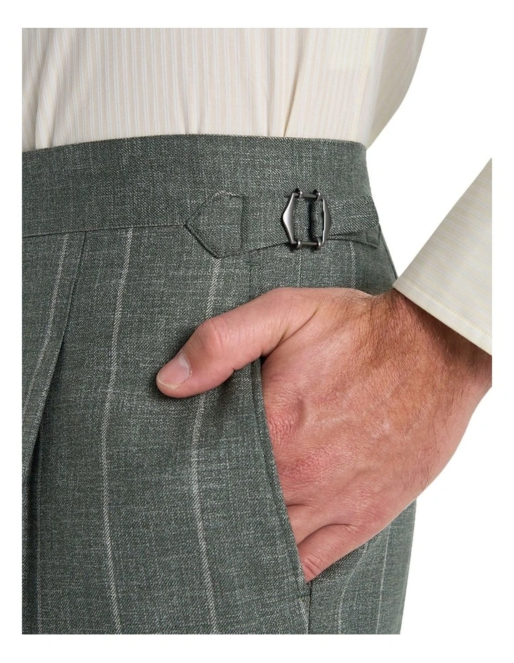 Albertelli Trouser in Green image 4