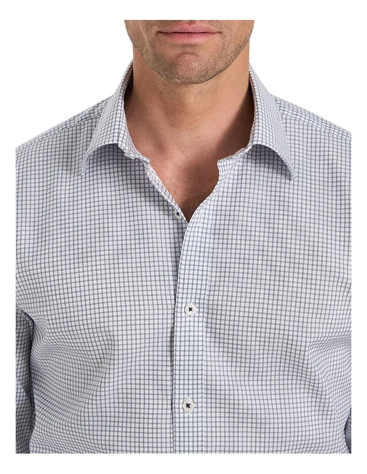 Alford Shirt in Royal Blue image 3