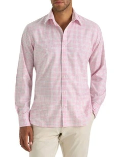 Austin Check Shirt in Pink