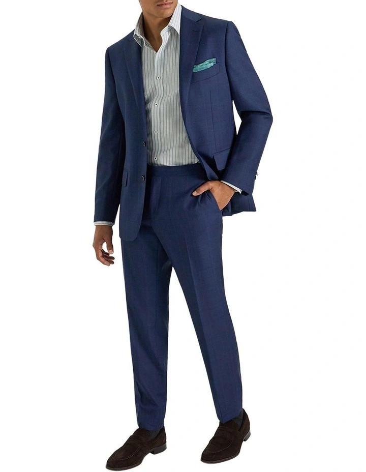 Bowen Shirt in Light Seagrass Navy image 5