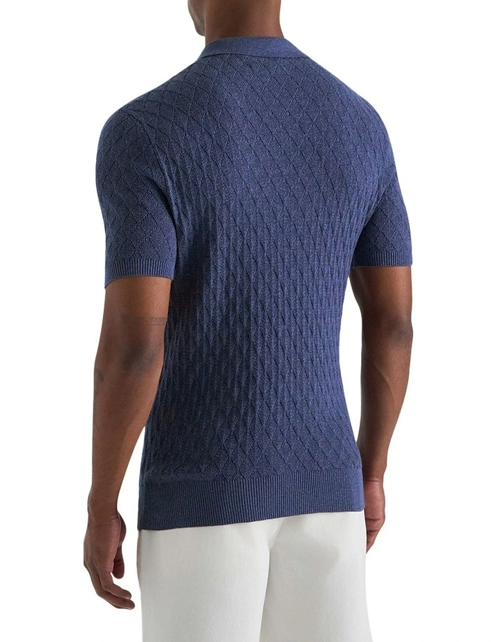 Brodie Polo in Indigo image 2