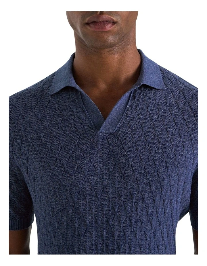 Brodie Polo in Indigo image 3