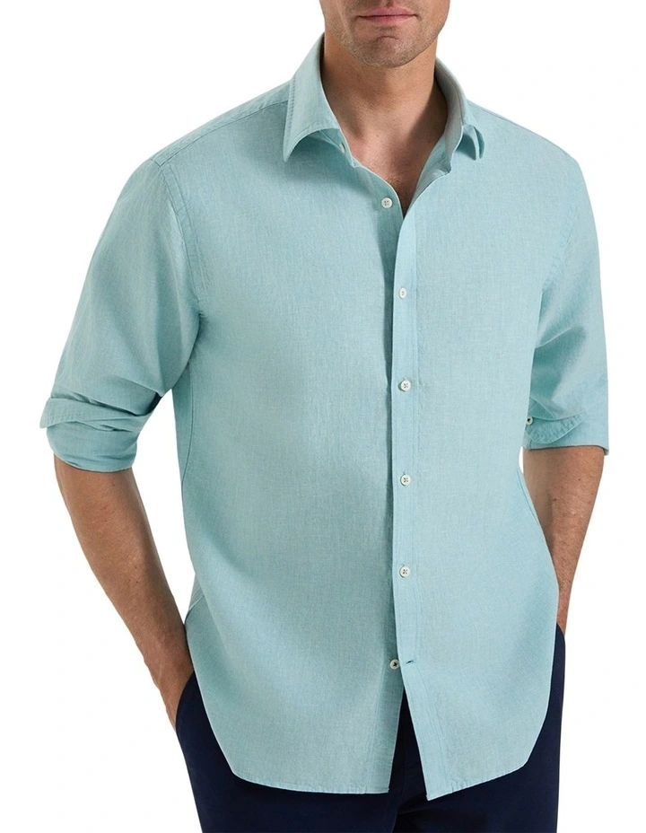 Martelly Shirt in Sorrento Green image 1