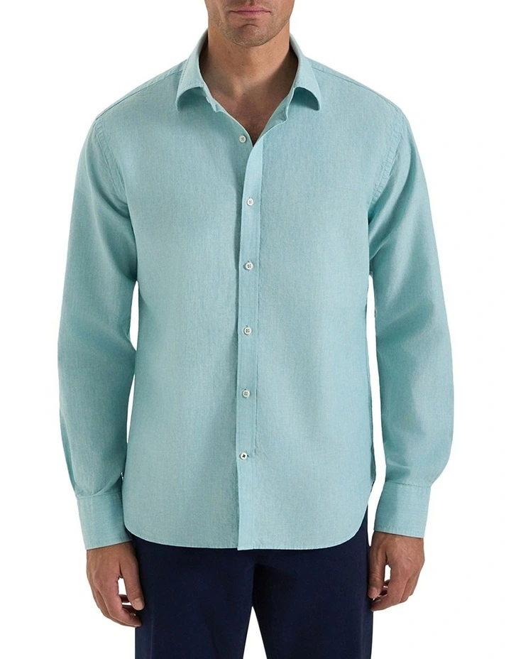 Martelly Shirt in Sorrento Green image 2