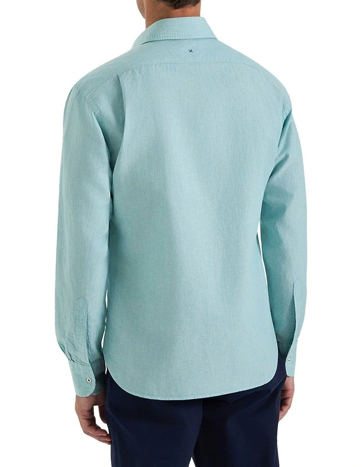 Martelly Shirt in Sorrento Green image 4