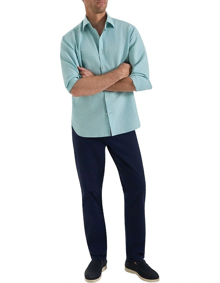 Martelly Shirt in Sorrento Green image 5