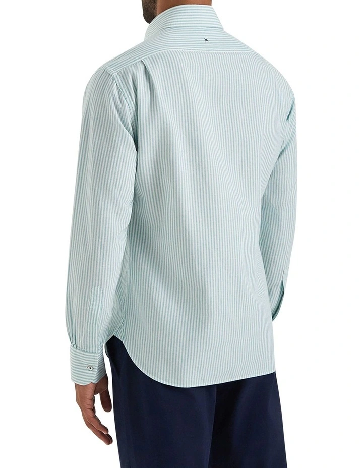 Martelly Stripe Shirt in Washed Coastal Pine image 4