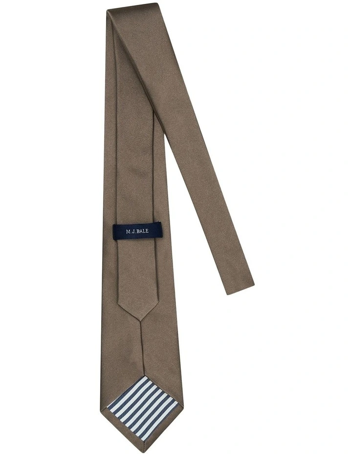 Percival Tie in Brown image 2
