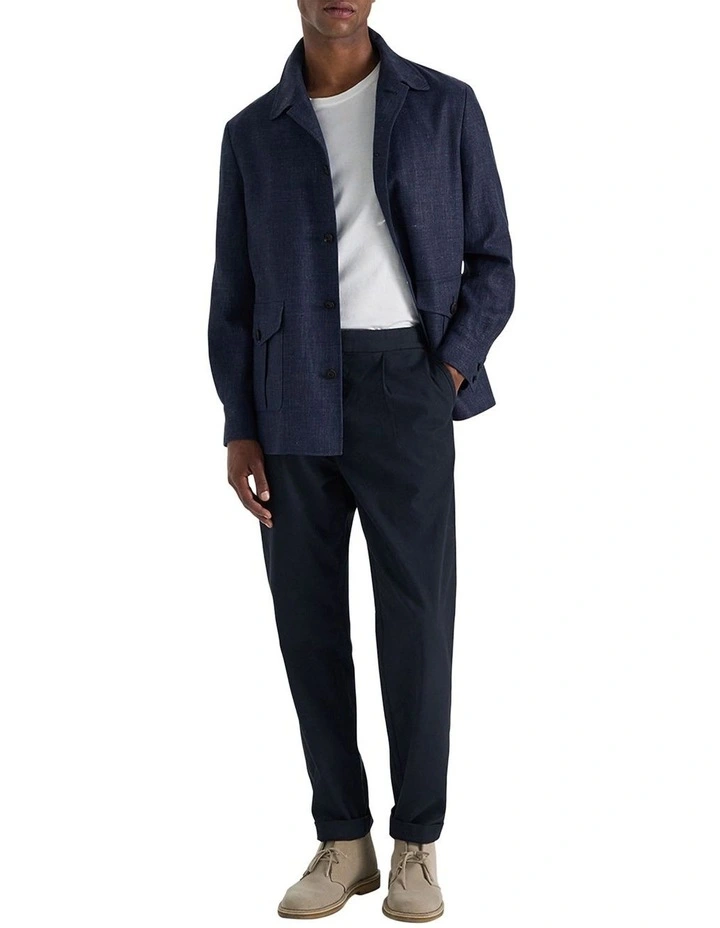 Rhode Trouser in Navy image 3