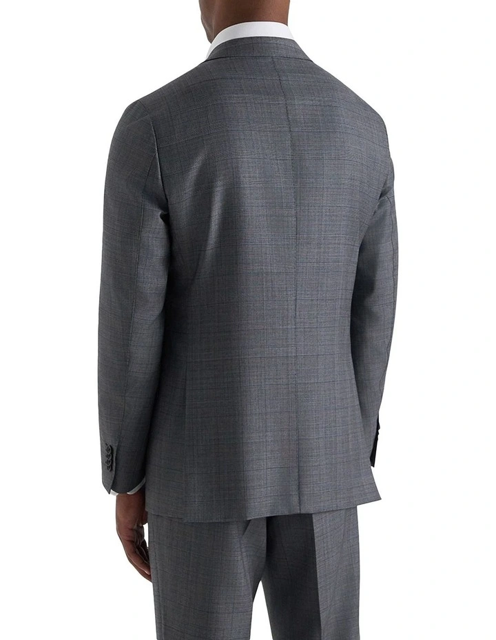 Roman Jacket In Grey Blue image 3