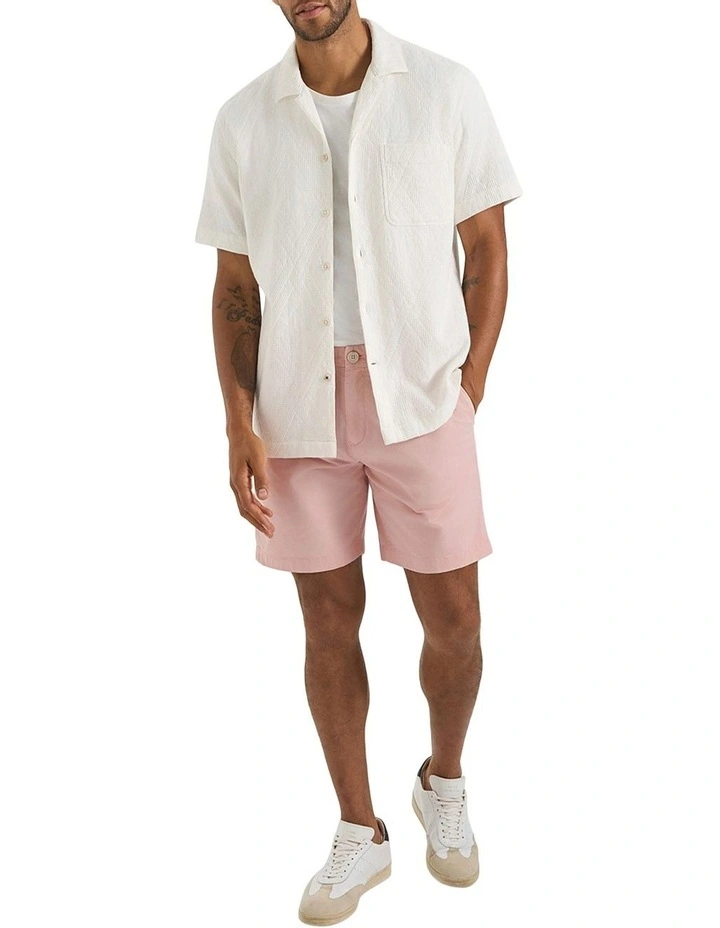 Roxburgh Chino Short in Marseille Pink image 3