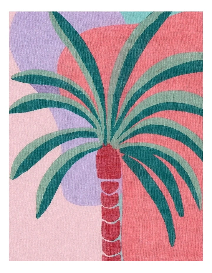 San Juan Pocket Square in Pink/Aqua image 3