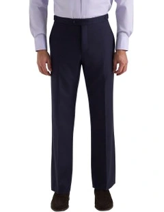 Saunders Relaxed Fit Trouser in Navy
