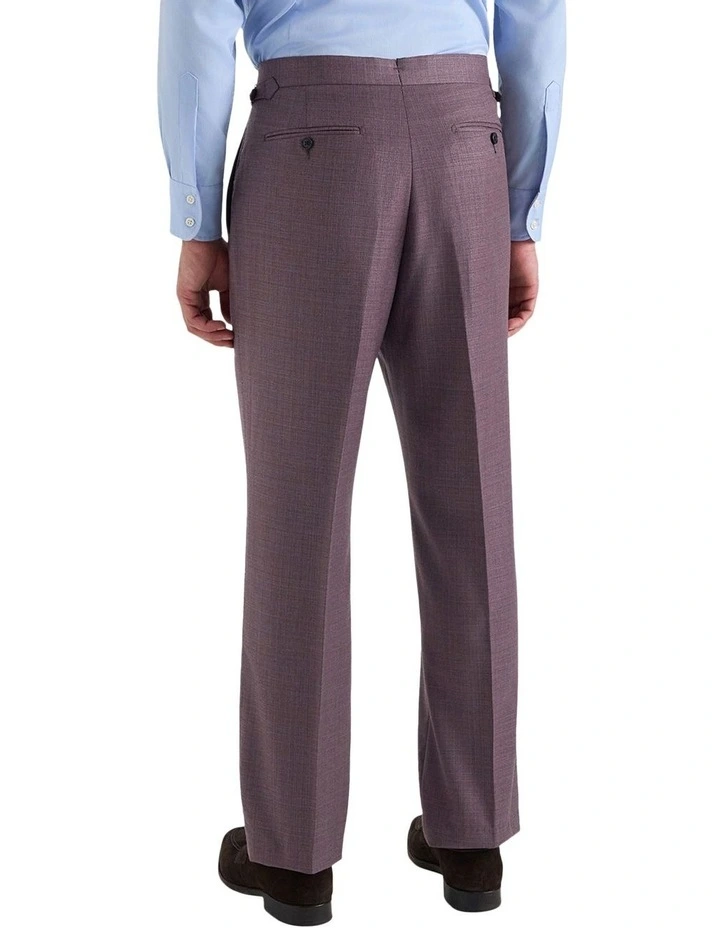 Scala Trouser In Burgundy image 2