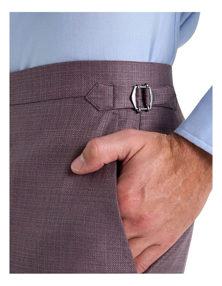 Scala Trouser In Burgundy image 4