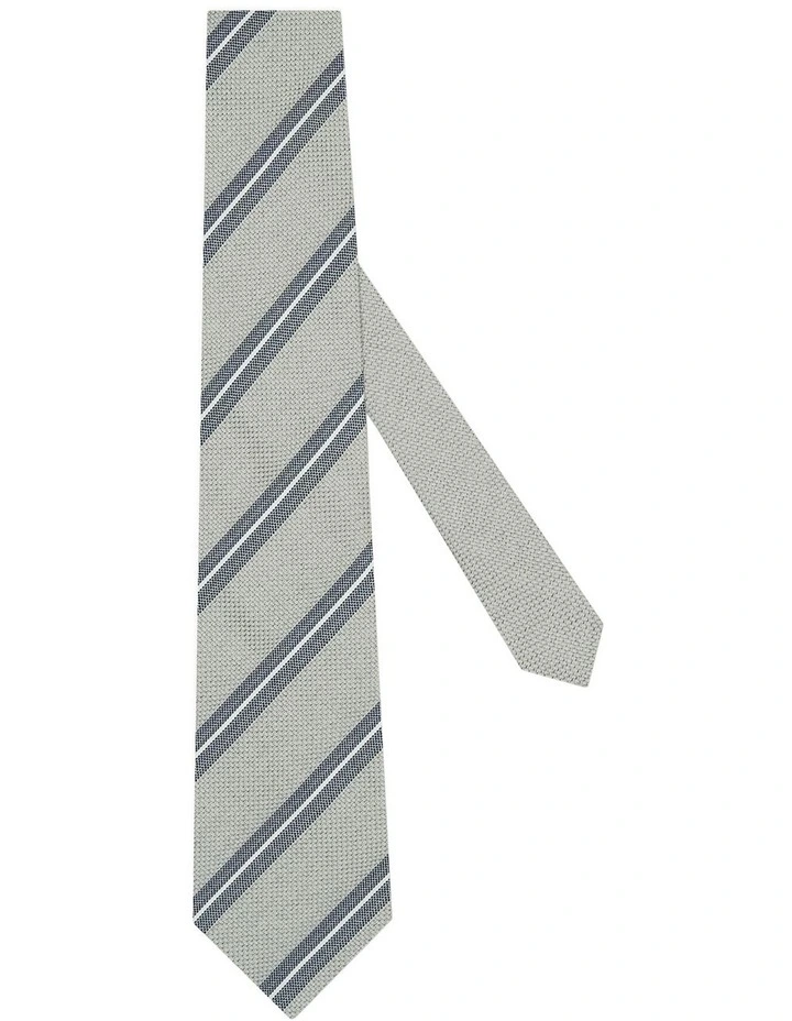 Setaro Tie In Natural Navy image 1