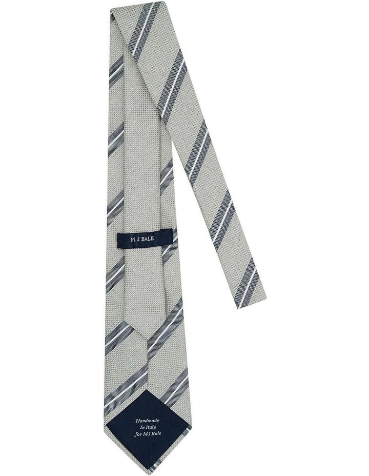 Setaro Tie In Natural Navy image 2