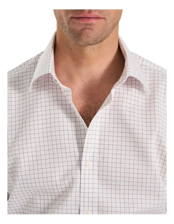 Tenbury Shirt in Maroon image 2