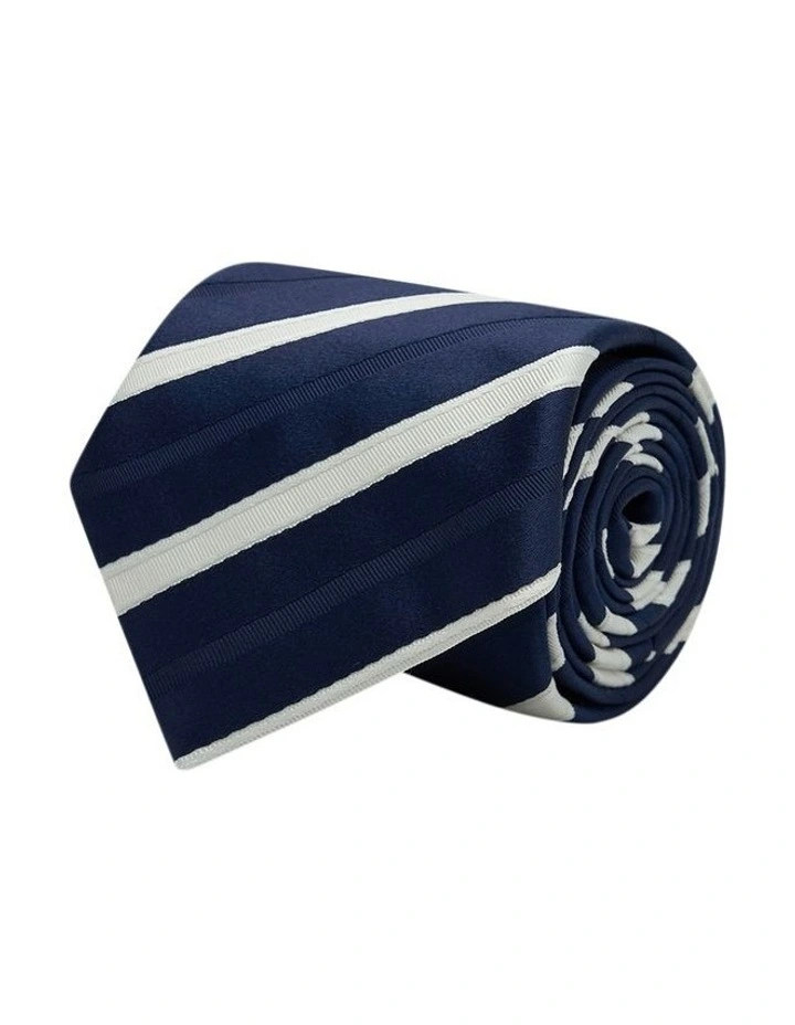 Tosti Tie in Navy White image 3