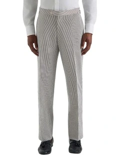 Chipperfield Trouser In Charcoal White