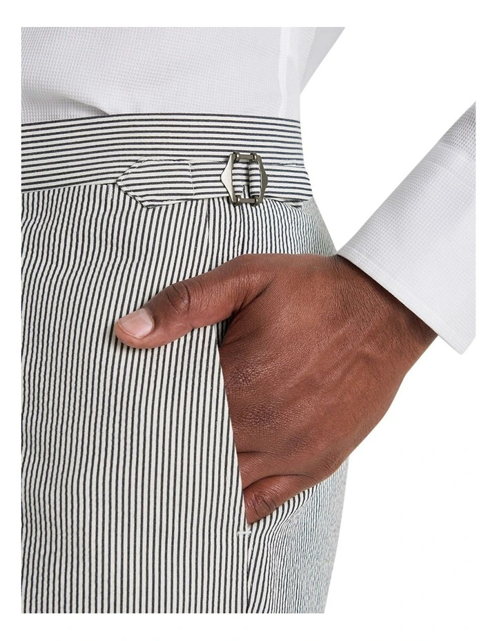 Chipperfield Trouser In Charcoal White image 4