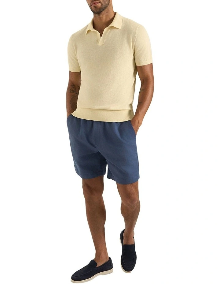 Dickie Knit Polo In Sunrise image 5