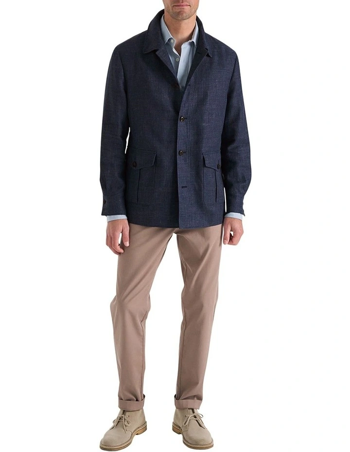 Edgerton Chore Jacket in Navy image 3