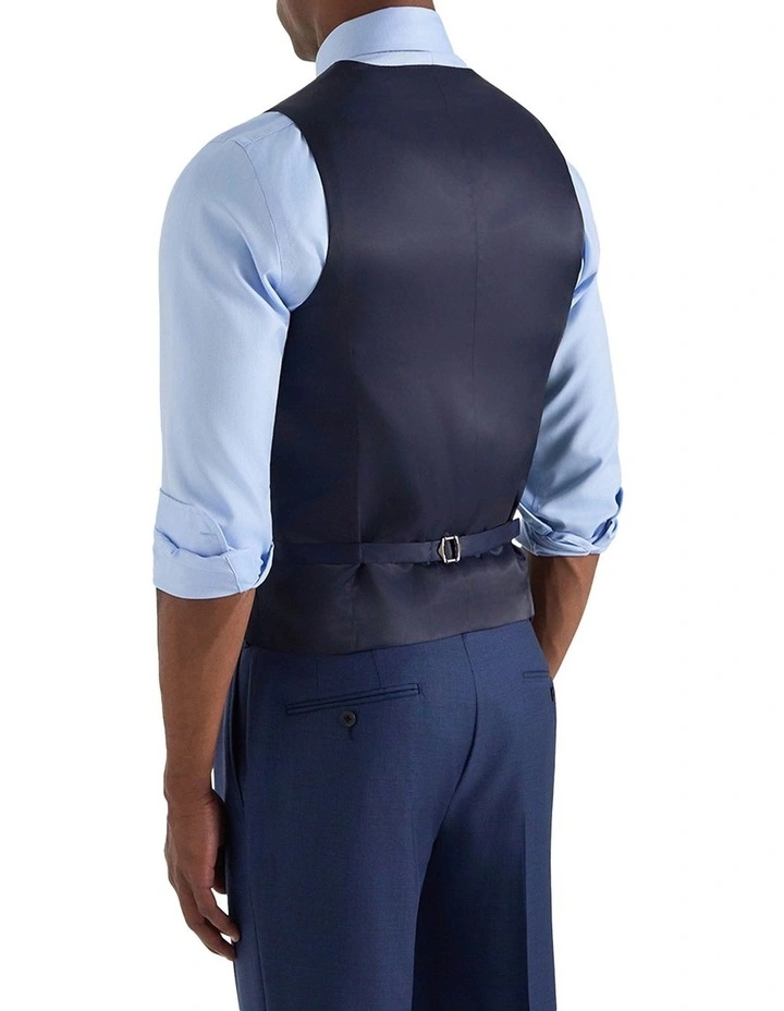 Grenwich Waistcoat In Blue image 2