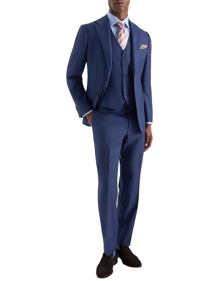 Grenwich Waistcoat In Blue image 5