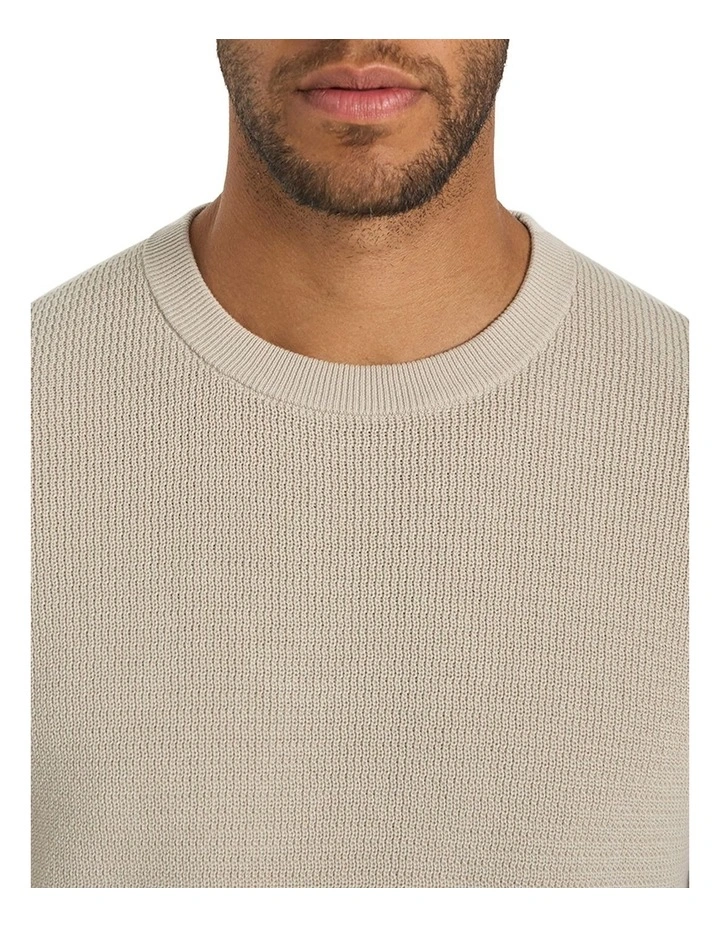 Jagger Knit Tee in Sand image 3