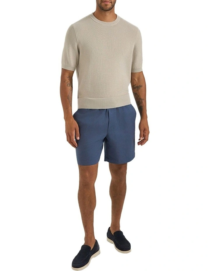 Jagger Knit Tee in Sand image 5