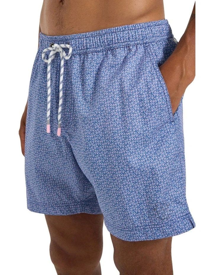 Barancchi Swim Short in Denim Pink image 3