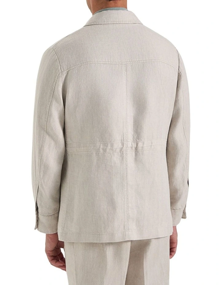 Burroughs Casual Jacket in Natural image 2
