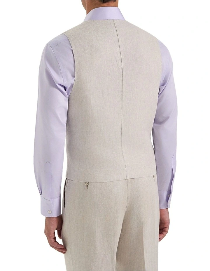Burroughs Waistcoat in Natural image 2