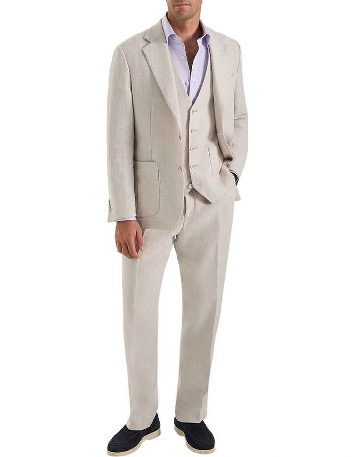 Burroughs Waistcoat in Natural image 5