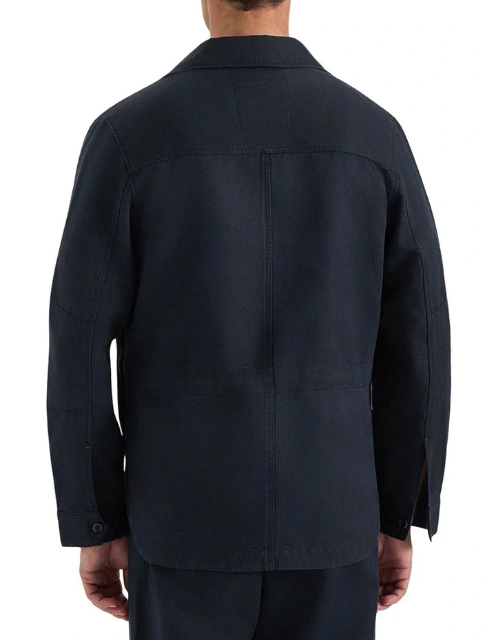 Byron Summer Jacket in Navy image 2