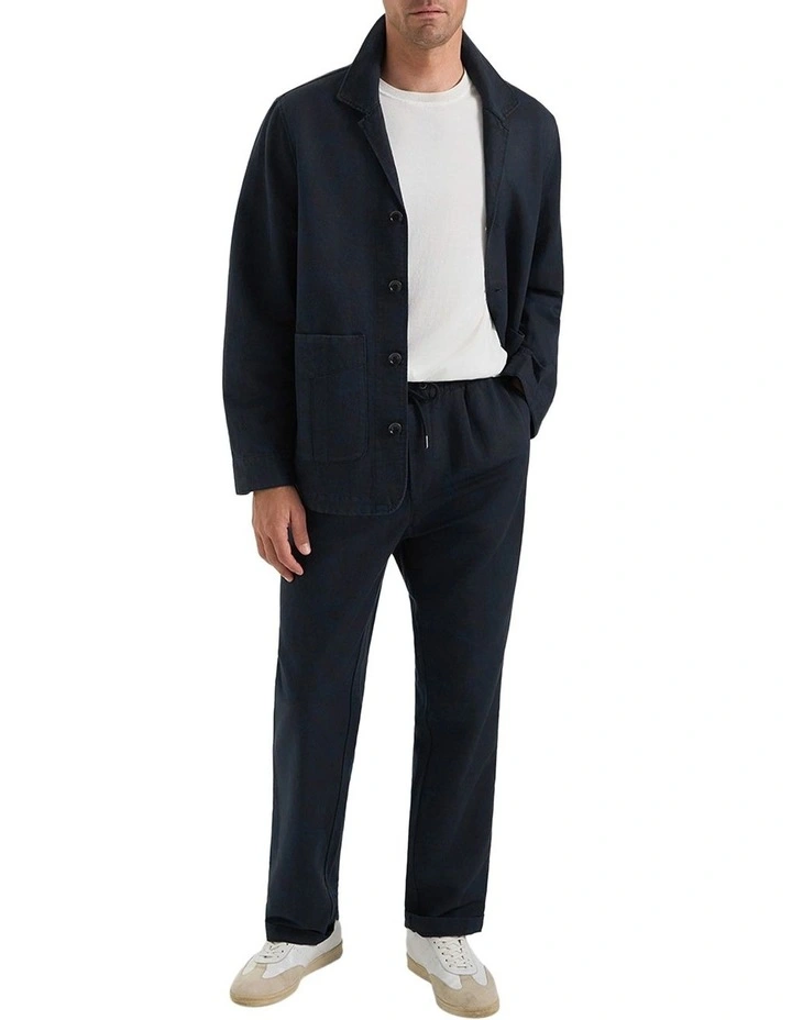 Byron Summer Jacket in Navy image 6