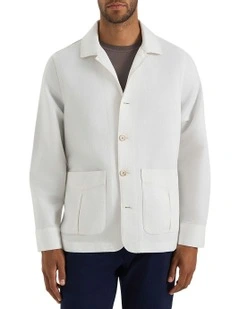 Byron Summer Jacket in White