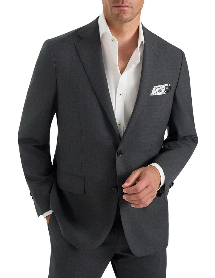 Caprera Jacket in Charcoal image 2