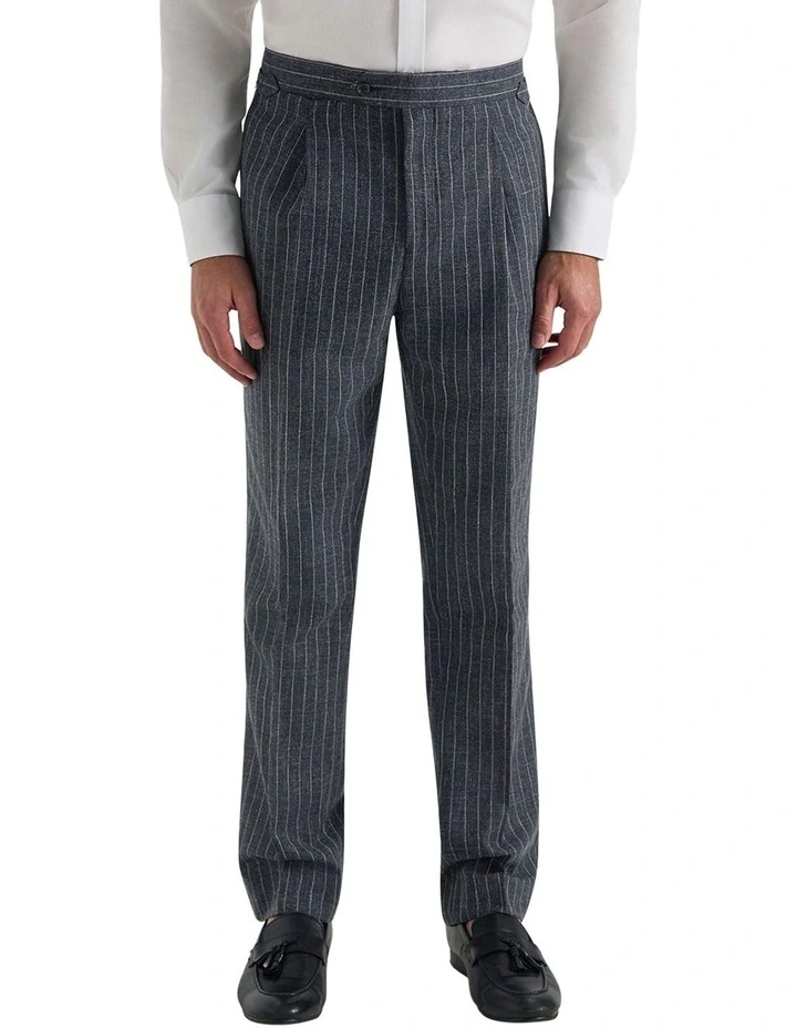 Corleone Trouser in Black White image 1