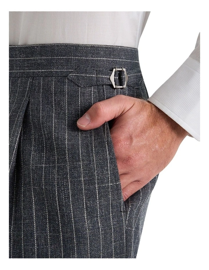 Corleone Trouser in Black White image 4