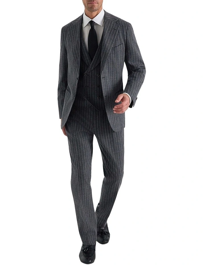 Corleone Waistcoat in Black White image 5